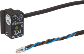 MZ15C976, czujnik magnetyczny, cylinder, rowek trapezowy, 14x20x14mm, 10-30V DC, 1x PNP NO, kabel 5m PUR