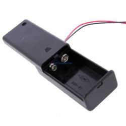 koszyk baterii 9V (6F22) zamknięty