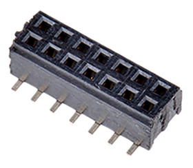 Gniazdo PCB 14 -pinowe 2 -rzędowe raster: 1mm Listwa gniazdowa Proste SMD