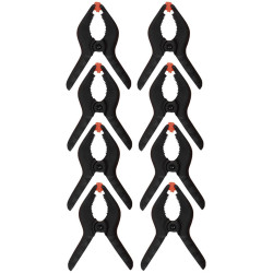 Donau 19-1S Elektronik Micro Clamp Set 8-Piece Adjustable Protective Jaws