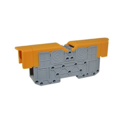 Złączka śrubowa, skręcana z końcówką oczkową MRK 95mm2 żółta, T0-2388-1030065