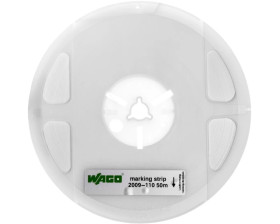 Paski oznacznikowe szerokość 11mm białe 50m / rolka 2009-110