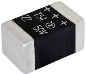DLA 20021 vPolyTanTM Polymer Surface-Mount Chip Capacitors, Low ESR, Leadframeless Molded Type, DLA Approved