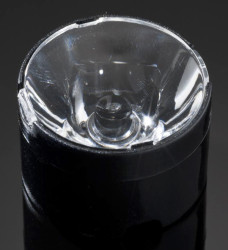 Soczewka LED 21.6 x 14.6mm, D 21.6mm, kąt widzenia 8 → 10°, do użytku z Cree XP-E2, Cree XP-G2, Cree XP-L HI,