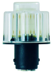 Lampa zielona LED BA15d 24V AC/DC 956.200.75