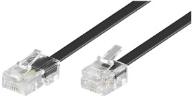 kabel telefonu Goobay Goobay 68530 Telefonkabel Westernstecker RJ11 zu RJ45 Netzwerk Telefon 3 Meter 68530, 3 m