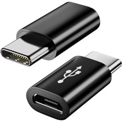 Przejściówka MICRO USB do USB - C adapter do ładowania i transmisji danych