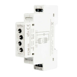 Przekaźnik czasowy cykliczny o nastawie 2 czasów 16A, 230V AC TYP: PCM-11 EXTA