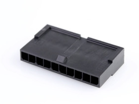 Molex 436401001 Obudowa złącza pin żeńskiego na kabel, piny: 10, 1 szt.