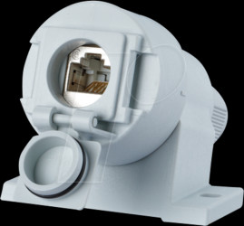 1309410003-E E-DAT Industry module, IP67 surface mount, 1 port, Cat.6a