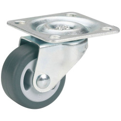 D&#xF6;rner &#x2B; helmer 790320 Swivel Wheel 30mm 20kg Galvanised Steel TPE