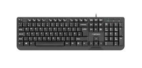 Klawiatura Trout Slim czarna USB