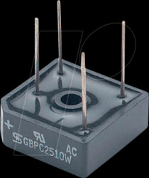 GBPC3510W Bridge rectifier 1000V 35A QUAD-28-6 Wir