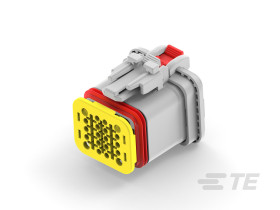 Złącze samochodowe 20-pinowe TE Connectivity 4-rzędowe Żeński 13A NTSEAL Montaż na kablu Lutowane Wtyk
