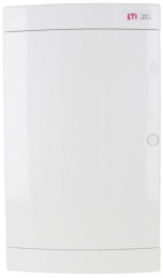 Rozdzielnica multimedialna 3x12 natynkowa wyposażona w płytę i gniazdo / IP 40 400V AC / ECT36PO MEDIA 001101303