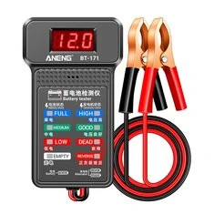 ANENG BT-171 Tester baterii 12V Wyświetlacz LCD Testowanie akumulatora samochodowego Analizator ładowania i rozruchu Tester bate