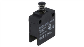 Przełącznik Drzwiowy Poz 2 Spst-No 16A/250Vac Czarny Śrubowy D2d-1001