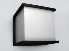 Oprawa elewacyjna Javen 1x E27 czarna