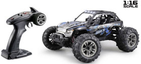 Absima X Truck czarny, niebieski Szczotkowy 1:16 Model samochodu RC Elektryczny Buggy Napęd na wszystkie koła RtR 2,4 GH