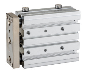 Siłownik z prowadzeniem skok 40mm RS PRO Ø 16mm 86 x 62 x 25mm 86mm