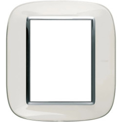 AXOLUTE Ramka owalna 3+3-modułowa biel HB4826DB