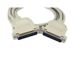 Kabel DB25M/DB25M 3m RS232 Wtyk-Wtyk