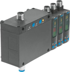 FESTO Czujnik szczelinowy powietrzny 1 szt. SOPA-CM3H-R1-HQ6-PNLK-VB-M12 złącze męskie 1 NC, 1 NO
