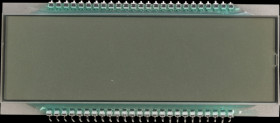 DE132TU-30/8.4 LCD 7-segment, 6 digits, H:17.8 mm, transreflective