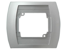 GAZELA Ramka 1 pojedyncza srebro R-1J/18 OSPEL