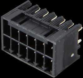 713-1406 MINI HD pin header, straight, 2x6-pin, RM 3.5