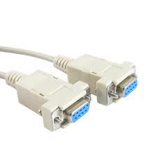 Przyłącze DB9F/DB9F 3m NULLMODEM