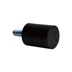 Podstawka antywibracyjna M6X6 średnica 20mm wysokość całkowita 15mm Nóżka sprężysta męska