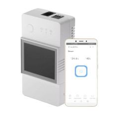 Sonoff TH Elite 20A przekaźnik Wifi z funkcją pomiaru temperatury odpowiednik Sonoff TH20