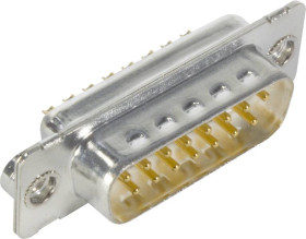 Harting 09 67 015 1615 09670151615 Złącze męskie Ilość styków: 15 kielich lutowniczy 1 szt.