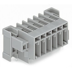 Wtyk PCB 3-pinowe raster: 5mm -rzędowe WAGO Montaż na płytce drukowanej