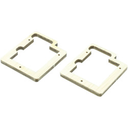 Master C8782 Servo bracket 30x36x4mm 1 Pair for model building applications