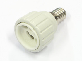 Adapter żarówki E14/GU10