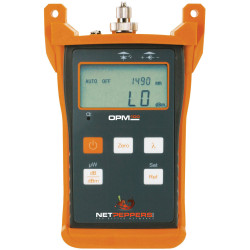 NetPeppers NP-FIBER100 OPM100 Glass Fibre Tester for Telecomm Networks