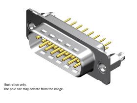 Molex 1731091901 Złącze D-Sub, styki: 25, 1 szt.
