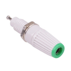 Green 4mm Binding Post Grey Body M8