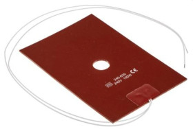 Silicone Heater Mat 100 W 240 V AC 100 x 150mm