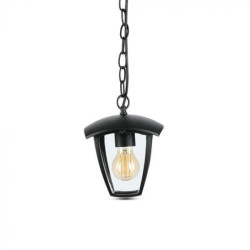Lampa wisząca, ogrodowa 1 x E27 IP44 czarny V-TAC VT-735