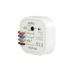 Przekaźnik czasowy do sterowania wentylatorem łazienkowym, dopuszkowy 5A, 230V AC TYP: PCP-06 EXTA