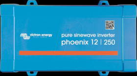PIN121251200 Inverter, sine, 12 V, 200 W, protective contact