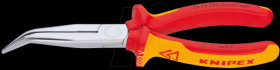 26 26 200 VDE snipe nose pliers, 200 mm, curved