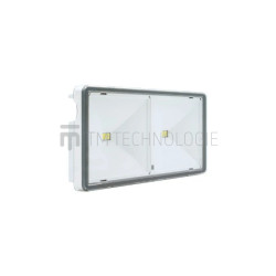 Oprawa awaryjna ONTEC S20 M2X CB+ W IP65 do centralnej baterii bez modułu adresowalnego.