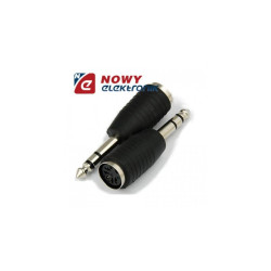 Przejście gn.DIN(545)/wt.jack6,3 VITALCO