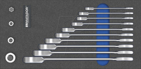 8164 1183 Combination Ratchet Spanners, 14-piece