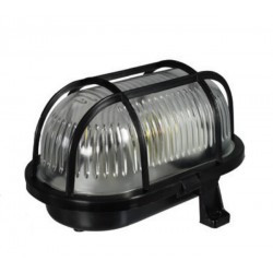 Oprawa kanałowa czarna 1x60W E27 230V ip44 D.3151C