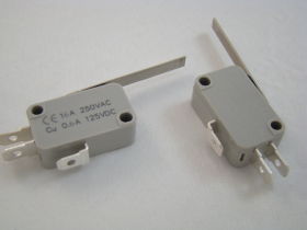 Mikroprzełącznik MSW-02 L-41; z dźwignią 41mm;16A/250V